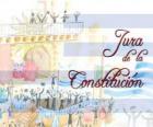 Ορκωμοσία του Συντάγματος της Ουρουγουάης. Κάθε 18 Ιουλίου γιορτάζεται τον όρκο του πρώτου εθνικού συντάγματος του 1830